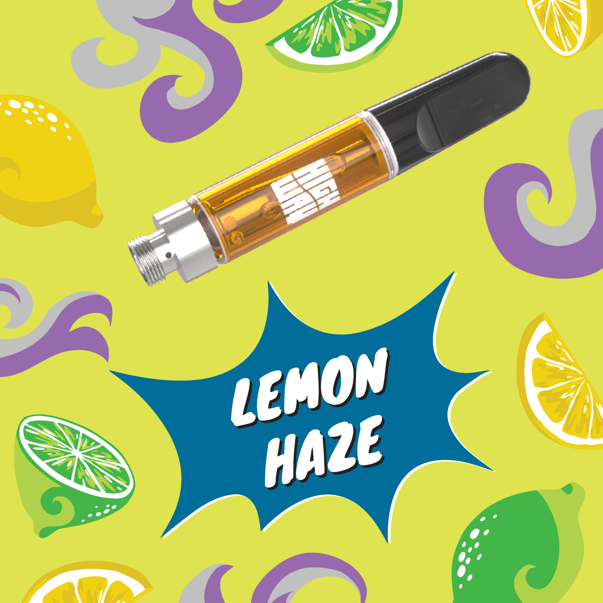 Canna Club Lemon Haze Distillate + Vape Cart | 1ml