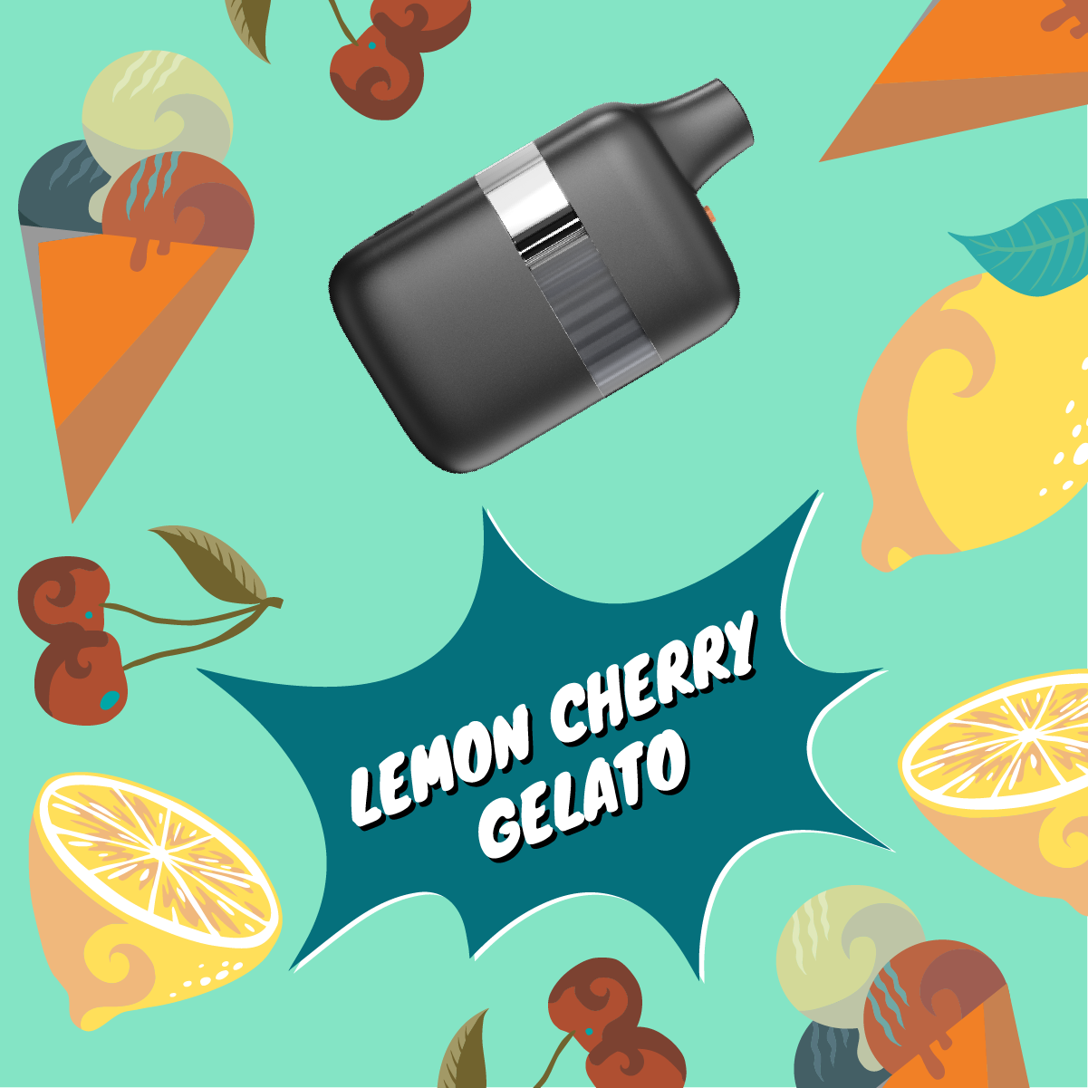 Canna Club Lemon Cherry Gelato Distillate + Disposable Vape Device | 3ml