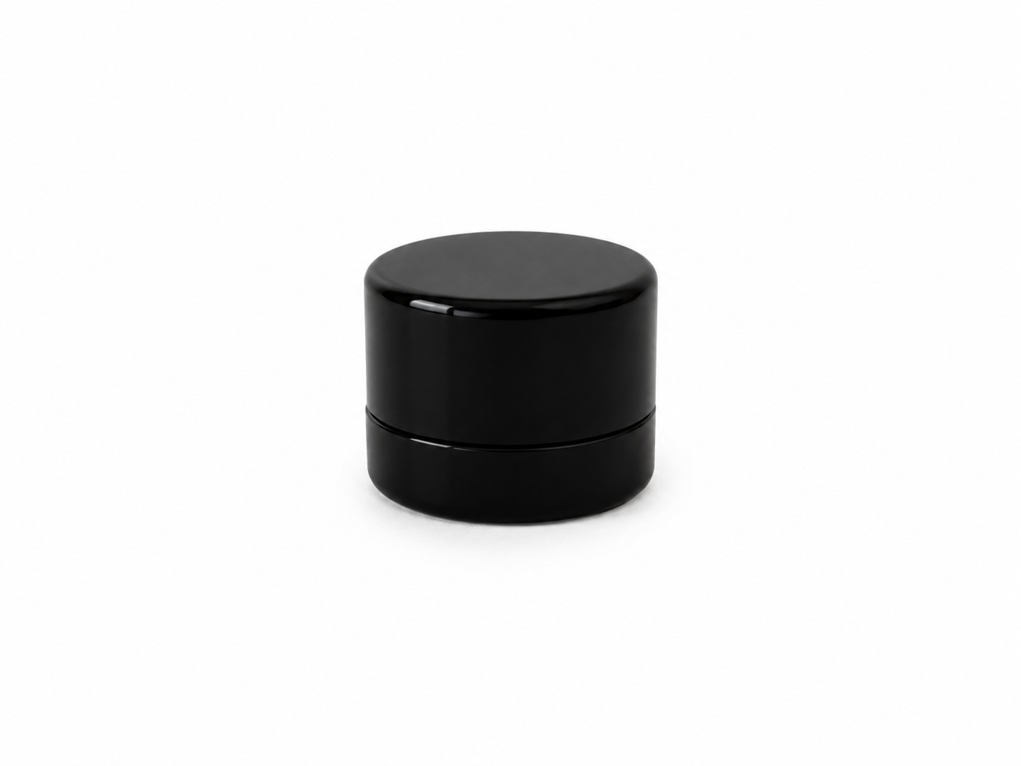 Child Resistant Glass Jar 5 g Black